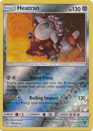 Ultra Prism Heatran #88/156 reverse holo